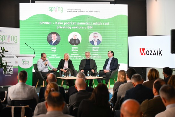 Slika: Započeo SPRING program: Nova energija za izvoz, inovacije i radna mjesta u BiH