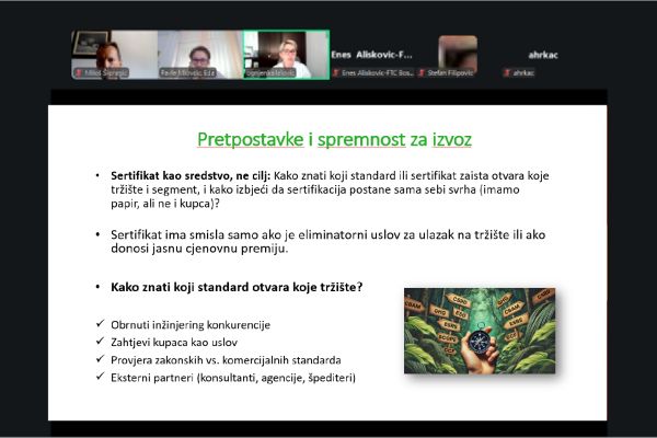 Slika: Od izvozne ambicije do realnog projekta: Šta su poruke druge ChallengeLab radionice?
